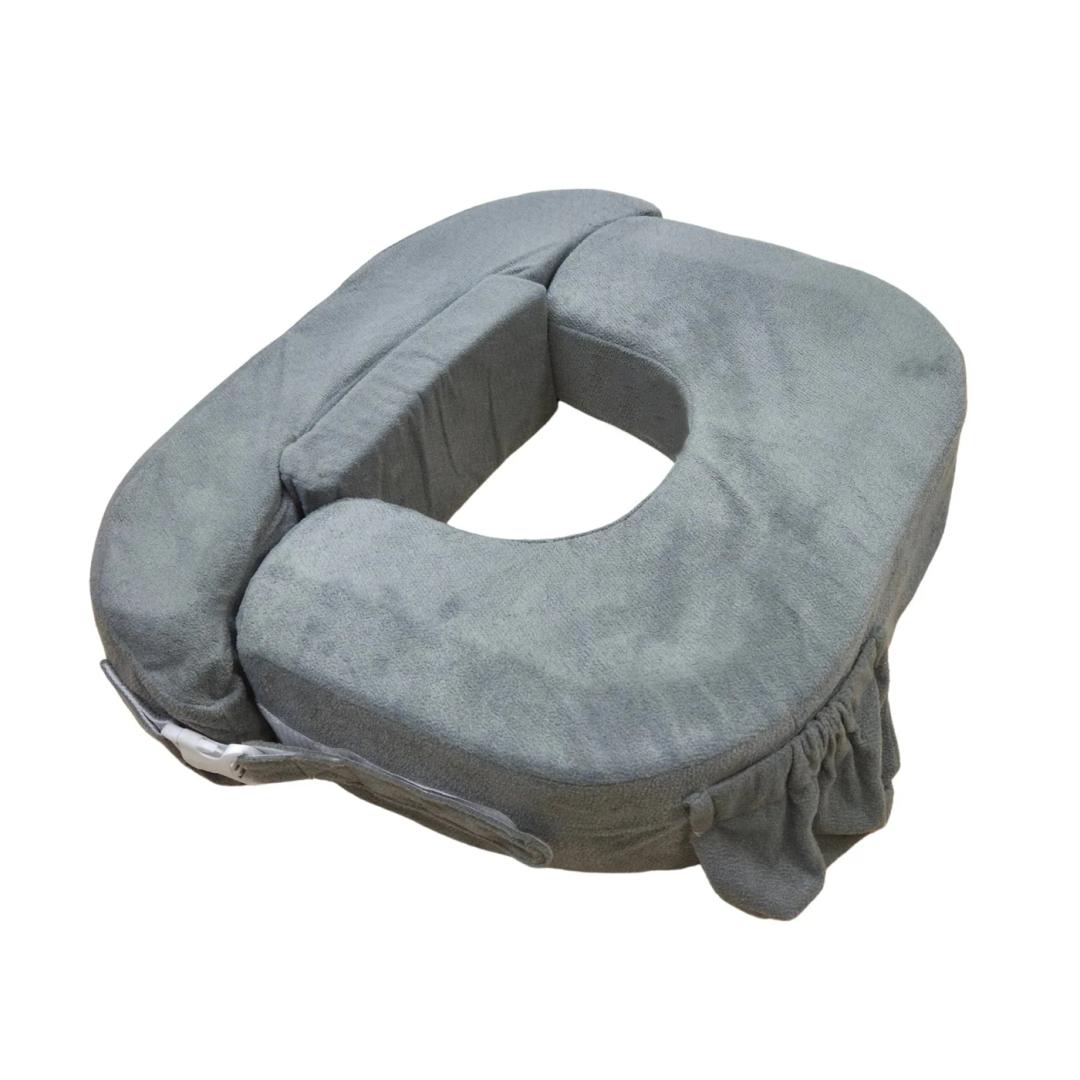 My Best Friend Twin Plus Nursing Pillow, Grey