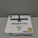 GÜTEWERK Shower Squeegee for Glass Doors, Silicone Window Squeegee, Bathroom and Glass Cleaning - Black - 9 Inch