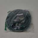 Outdoor Garden Hose No Kink: Flexible and Leakproof - 15 FT 1/2 Inch Water Hoses with GHT Fittings for Women (Green)