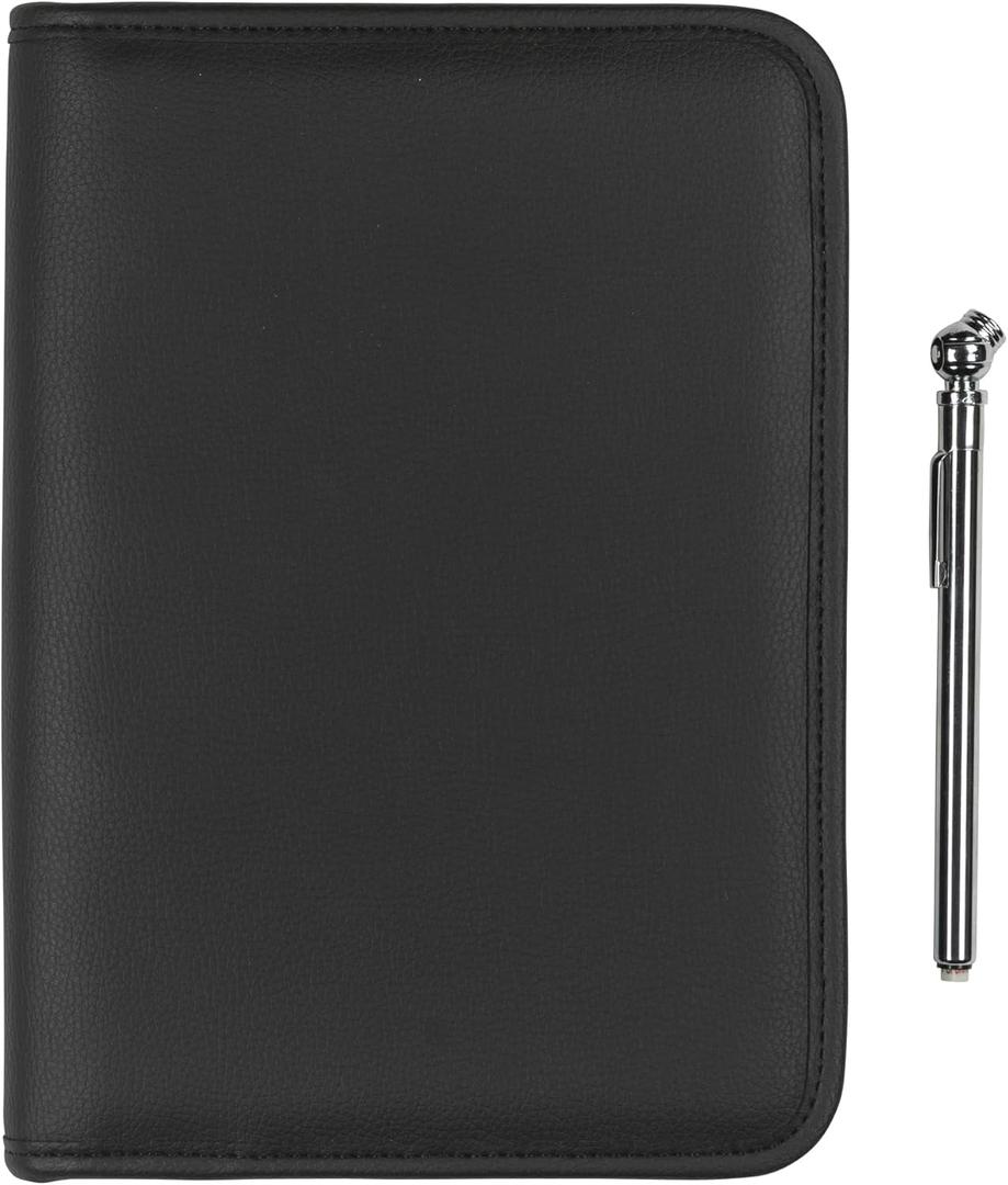 Samsill Car Registration and Insurance Holder, Owner's Maunal Glove Box Organizer, 7.25 x 10 inches, Car Document Holder, Black Samsill Car Registration and Insurance Holder, Owner's Maunal Glove Box Organizer, 7.25 x 10 inches, Car Document Holder, Black