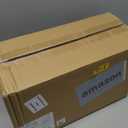 MaxGear Acrylic Brochure Holder 8.5 x 11 inch, 4 Tier Clear Literature Organizer Magazine Stand Display with Removable Divider for 4 x 9 inch Brochures, Pamphlet, Wall Mount or Countertop, 1 Pack