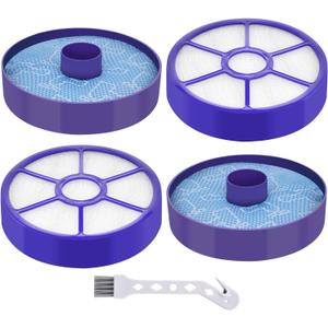 2 Pack Pre-Motor Filter & Post-Motor Exhaust HEPA Filter Replacement for Dyson DC33 Multi Floor, DC33 Total Clean, and DC33 Exclusive Vacuum Cleaners, Replace Part # 919563-02 & 921616-01