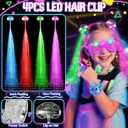 4 x 73PCS Glow in the Dark Party Supplies for Kids Adults, Light Up Party Favors with Glow Glasses, Spinner Bracelets, Slingshot, Bulk Glow Party Favors for Kids Halloween, Neon Party Supplies Accessories