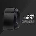 GRIP6 Classic Belt - 1.5-Inch Adjustable Nylon Belts - Versatile Lifestyle and Tactical Belt for Men and Women (Black, M)