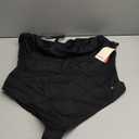 Popilush Corset Bodysuit for Women Tummy Control Shapewear Cowl Neck Tops Thong Bodysuits Concert Outfits 3XL