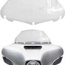 9" Windshield Windscreen for 2014-2024 Harley Davidson Touring Street Glide Electra Glide/Ultra Limited/Tri Glide FLHT FLHX FLHXS FLHTK, Clean