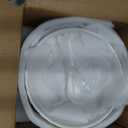 4 Quarts 2 Pcs Extra Large White Serving Bowls with Free Spoons, 12 inch Oversized Big Salad Bowls For Entertaining, Eating, Ceramic Serving Dishes, Pumpkin Serving Bowl Set For Fruit Soup Pasta, Diameter 12 inches