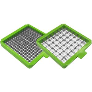 LHS Replacement Blade 2 Pieces for Vegetable Chopper, French Fry Cutter 1/2" & 1/4" Blade, Compatible with LHS Vegetable Chopper (Model 100910)