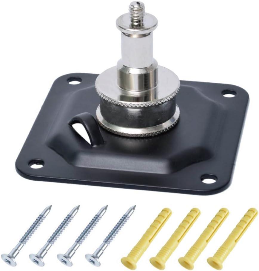 Fotoconic Wall Ceiling Mount Light Stand 5/8" Stud with 1/4" Thread, 4X Screw and 4X Expansion Anchor Tube for Photography Photo Studio Video Flash Strobe