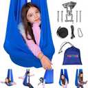 OUTREE Sensory Swing for Kids with 360° Swivel Hanger, Indoor Therapy Swing Great for Autism, ADHD, Sensory Processing Disorder, and Autistic Children