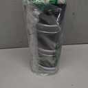 ZENFUN 3 Grids Seasoning Organizer Box, Stainless Steel Salt Container with Lid and Spoon, Seasoning Containers with Stainless Steel Rack for Home, Kitchen, Cafe, Storing Salt, Sugar, Pepper, Spice