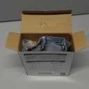 Retractable Clothesline - Portable Heavy Duty Indoor and Outdoor Washing Line - 45 Feet PVC Retracting Clothes Line with Wall Mount Hang The Wet Dry Clothing Laundry - Easy Installation (Grey)