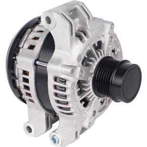 Autoround Alternator 3.6L V6 Fit for 2013-2015 Ram 1500, 11-23 Jeep Grand Cherokee, 11-23 Dodge Charger Challenger Durango, 11-23 Chrysler 300, 12V 180A CW 6-Groove Pulley, Replace# 11598N 4801778AF