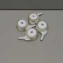 Housoutil Baby Walker Wheels Replacement, 4PCS Direct Plug-In Replacement Wheels Universal for Strollers and Walker Stroller Parts (Mounting Hole Diameter 0.39in)