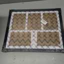 5x7 Picture Frame Collage 5 Openings, 13.5"x16.5" Multi Photo Collage Frame 5"x7" Gallery Wall Decor Wooden, Black Frame with White Mat, Wood