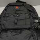 DUSLANG Travel laptop backpack, Extra Large 60L Traveling College Backpack,Large Capacity Backpack for Men Women,Fits 17 Inch Computer, USB Charging Port, Black (60l Black With Shoe Storage)