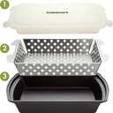 Cuisinart CMT-200 Marinade and Grilling Basket Set, Stainless Steel