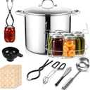 E-far 19QT Canning Pot with Canning Supplies Starter Kit