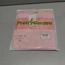 PRETTYGARDEN Womens 2025 Summer Casual Short Sleeve Dresses A Line Bow Tie Front Babydoll Loose Cute Mini Dress with Pockets (S)