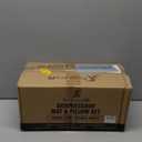 ProsourceFit Acupressure Mat and Pillow Set for Back/Neck Pain Relief and Muscle Relaxation (Large, Pink/White)