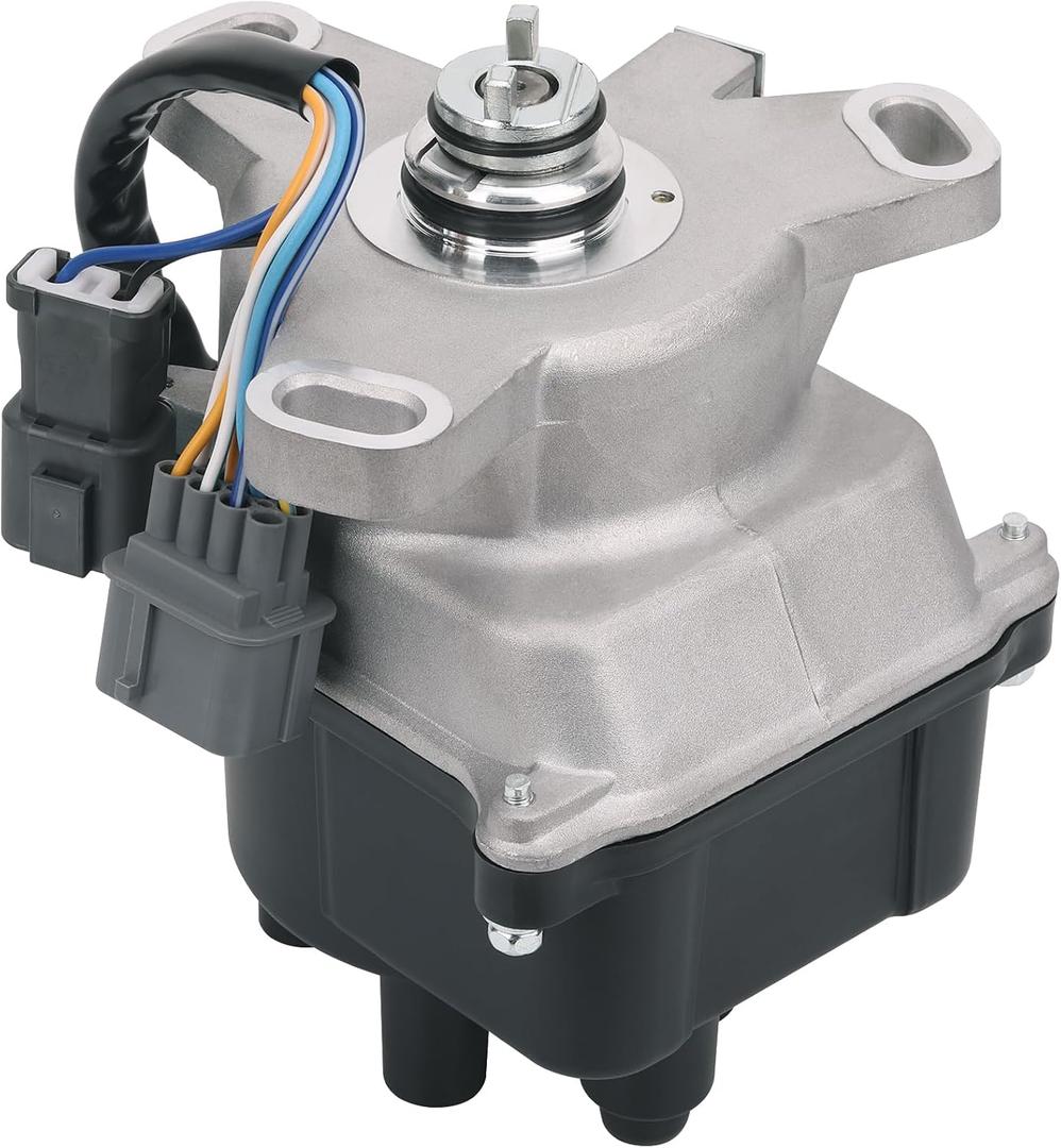 Ignition Distributor Compatible with Honda Civic DX, CX, LX 1.5L NON V-TEC 1992 1993 1994 1995, Replacement OEM TD-41U TD-47U 30100-P06-A02 30100P06A02 DST102