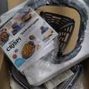 Ninja Crispi 4-in-1 Glass Air Fryer | 450F | Non-Toxic | 4QT & 6-Cup Glass Containers w/Lids | Microwave, Freezer, Dishwasher Safe | Max Crisp, Air Fry, Bake, Recrisp | Cyberspace Gray, FN101GY