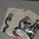 3 x Halloween Trick or Treat Garden Flag Ghost Dog 12x18 Inch Small Double Sided Burlap Welcome Yard Dachshund Skeleton Outside Decorations DF342