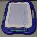 Magnetic Drawing Board,Large Doodle Board Toddler Toys for Girls Boys 3 4 5 6 7 Year Old Kids Gift Etch A Colorful Sketch Magnet Erasable Pad (Blue)