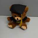 Plush Graduation Teddy Bear – Class Of 2025 With Cap And Gown – Soft Stuffed Animal Gift For Graduates