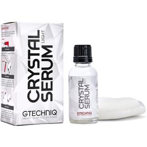 Gtechniq Crystal Serum Light Ceramic Coating for Cars 30ml | Up to 5 Years Protection, High Gloss Shine, Swirl and Chemical Resistance (1 Count (Pack of 1)