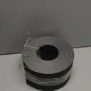 Black Plastic Garden Landscape Edging, 5 Tall Border Coil, Flexible and Strengthened with Anti-UV Treatment (40ft with 12pcs Stakes)