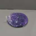 Indestructible Dog Flying Disc, Interactive Dog Flyer Toys, Soft Lightweight Catch and Fetch Toys for Medium Large Dogs, Floats in Water & Safe on Teeth, 9 inch (Large, Purple)