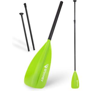 Abahub 3/4-Piece Adjustable SUP Paddle, Lightweight Aluminum Alloy Shaft