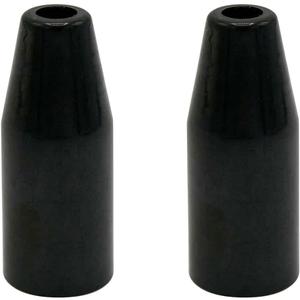 2-PK Gasless Nozzles For use with NS-MFLX, Miller MDX-100 Gun & D-M100 Diffuser, Thread On Type, Size 0.125"