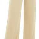 EXCHIC Women's Loose Straight Leg Palazzo Pants High Elastic Waist Causal Trousers with Pockets, XL