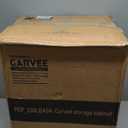 GarveeHome 3 Drawer Mobile File Cabinet with Lock, Under Desk Metal Filing Cabinet for Home Office, Under Desk Storage with 5 Wheels for A4/Letter/Legal Size, Fully Assembled (Blue)