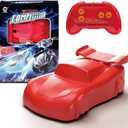 MIXSHAKE Remote Control Racing Toy for Kids, Red Cartoon Movie Car Design, Wall Climbing RC Cars, High-Speed MINI Toy Vehicle Gift for Boys Age 3 4 5 6, Christmas and Birthday Gifts