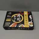YUHO DIY Sushi Ingredients Kit with Rolling Mat Foods Making Kit Rice Ginger Seaweed Nori Wasabi Soy Sauce with Molds (EXP 01/17/27)