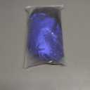 Sensory Wall Sequin Flip Fabric for Kids,0.2" Large Sequins Sensory Fidget Toys for Toddlers,Calming Corner Tactile Items Reversible Fabric (Half yd (18"*49"), Sapphire Blue + Silver)