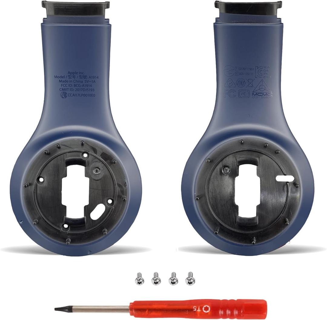 Studio 3 Accessories as Same as The OEM Studio3 Inside Shell Replacement Parts Durable Inner Earphone Panel Repair Kit Compatible with Beats by Dr. Dre Studio 3 (A1914) Headphones (Blue)