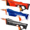 3Packs Electric Water Gun for Kids & Adults, Automatic Fill Up, Powerful Squirt Guns with 28-32 FT Long Range, Summer Outdoor Pool Beach Water Pistol/Blaster Toys