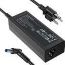 Compatible with HP Laptop Charger 65W 45W Computer Smart Blue Tip Power Adapter