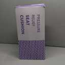 C CUSHION LAB Patented Pressure Relief Seat Cushion for Long Sitting Hours on Office/Home Chair, Car, Wheelchair - Extra-Dense Memory Foam for Hip, Tailbone, Coccyx, Sciatica - Light Grey (Gray)