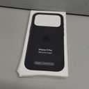 Apple iPhone 17 Pro Silicone Case with MagSafe and Camera Control: Lightweight Phone Case, Wireless Charging Compatible, Smooth Matte Finish, Black