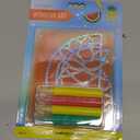 Creativity for Kids Window Art Fun Fruits - Paint and Decorate 2 Suncatchers, Create Your Own Window Art for Kids 2 Pack