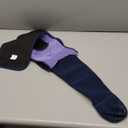 COODEO Dog Socks to Prevent Licking Paws, Healing Boots & Paw Protectors with Non-Slip Bottoms for Wound Protection, Waterproof Sleeve Shoes for LickingPurpleL_Left