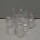 Glass Bud Vases Set of 12, Small Bud Vases for Flowers, Rustic Wedding Centerpieces and Home Decor
