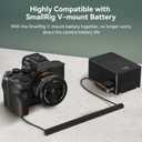SmallRig D-TAP Dummy Battery for Sony NP-FZ100, Camera Power Adapter for Sony A7V, FX3, FX30, A7III, A7 IV, A7S III, A7R III, A7R IV, A7R V, A7C, A7C II, A7CR, A9, A9 II, A6600, A6700, ZV-E1,ZV-E10 II
