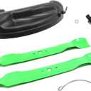MGWILL 42" Mulching Kit with Blade Compatible with MTD Cub Cdet RZT-42 Troy-Bilt Craftsman 631-05195A, 19A70041, 942-0616, 742-0616