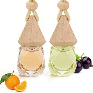 Car Air Freshener Diffuser 2 Pack Hanging Air Freshener Diffuser - Citrus&Jasmine Cedar Breeze Scent Car Fresheners 120 days Long Lasting Vent Clip 0.27 oz Each Air Fresheners Gifts for Women Birthday